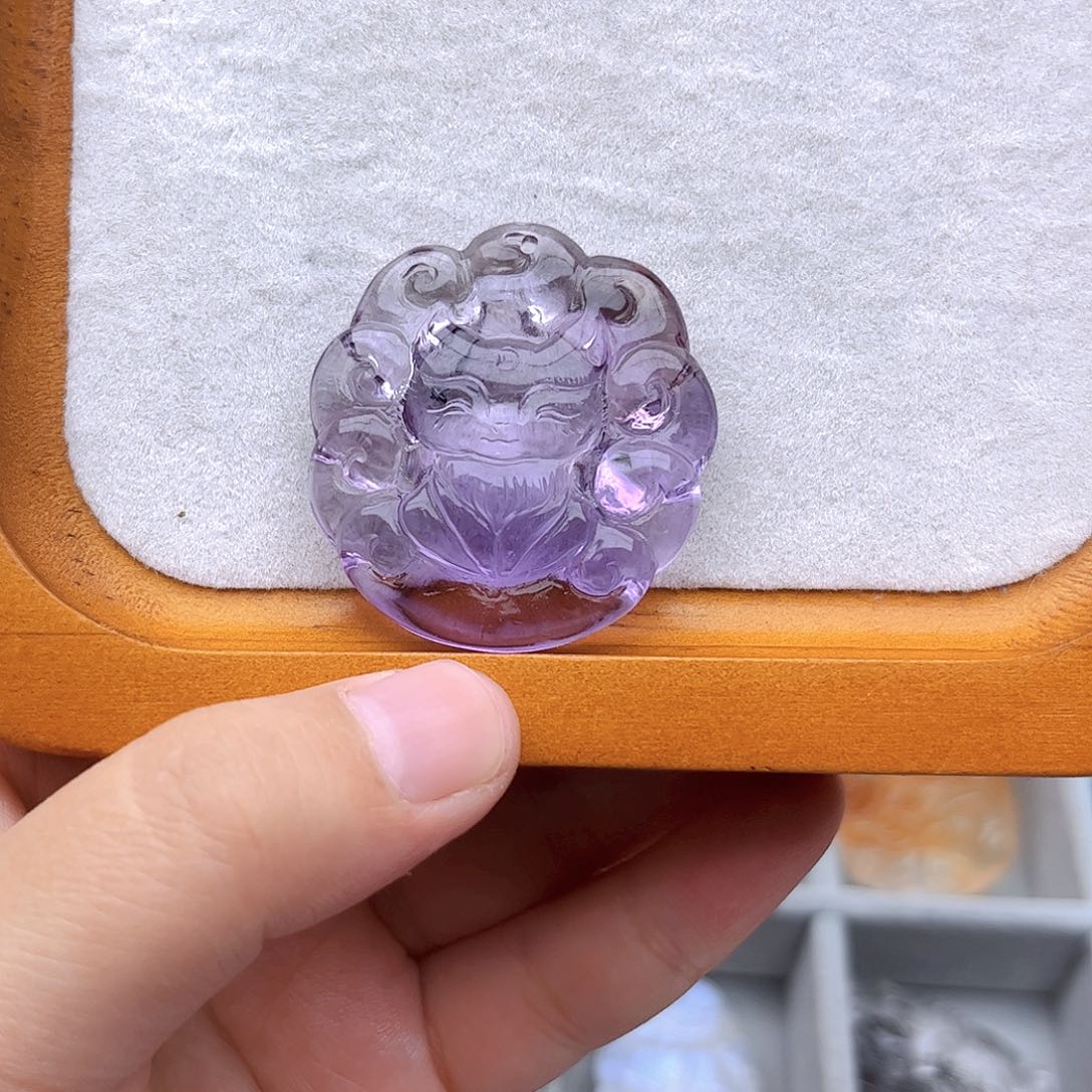 水晶吊坠(不含链)未镶嵌