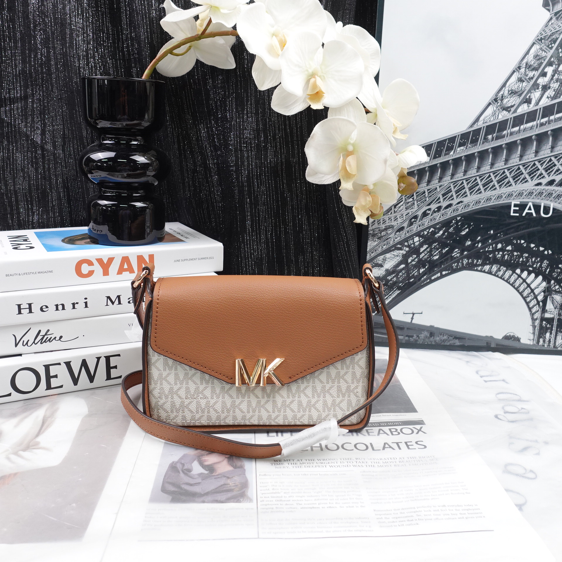 95新 MICHAEL KORS/迈克高仕 单肩包/T10242052