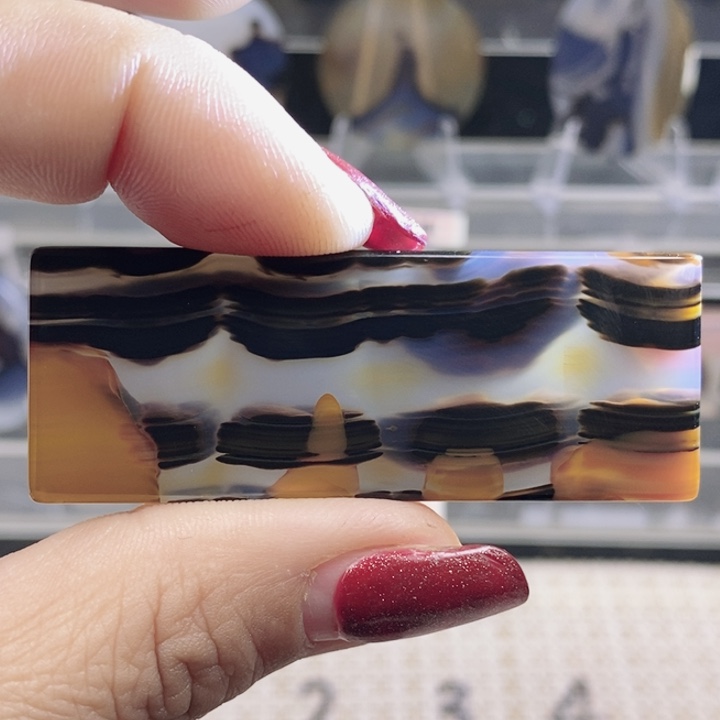 玛瑙/玉髓未镶嵌颈饰