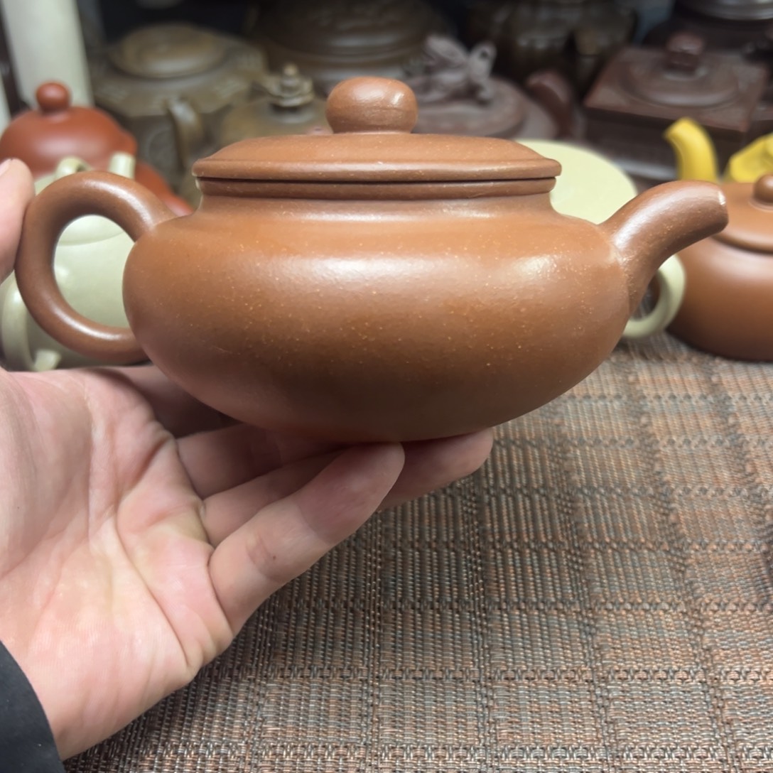 紫砂茶壶宜兴原矿紫砂壶300毫升容量