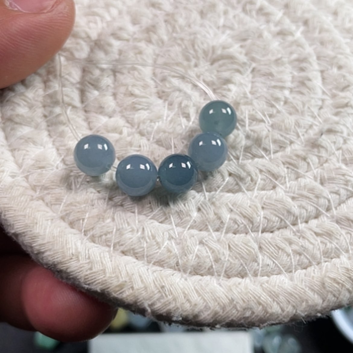 【闪购商品】定制翡翠未镶嵌卡7.9