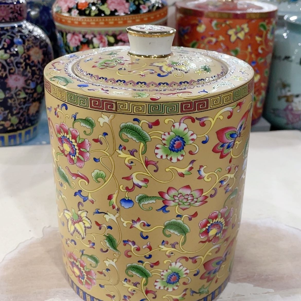 【闪购商品】罐陶瓷茶叶罐密封罐