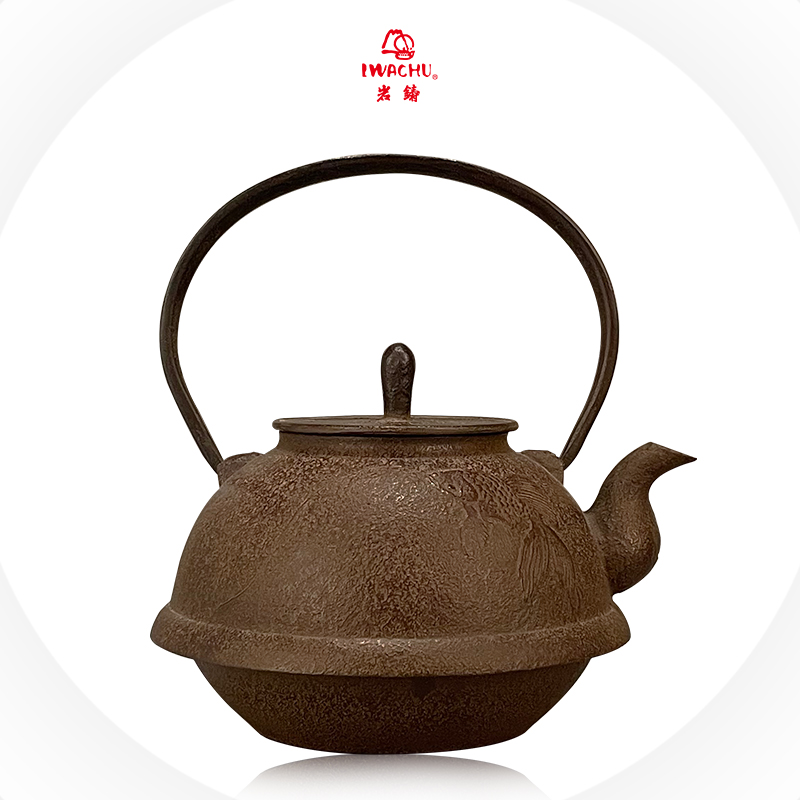 YAG-16清茂八重樫鉄瓶金魚紋（かまぼこ弦）1.0L