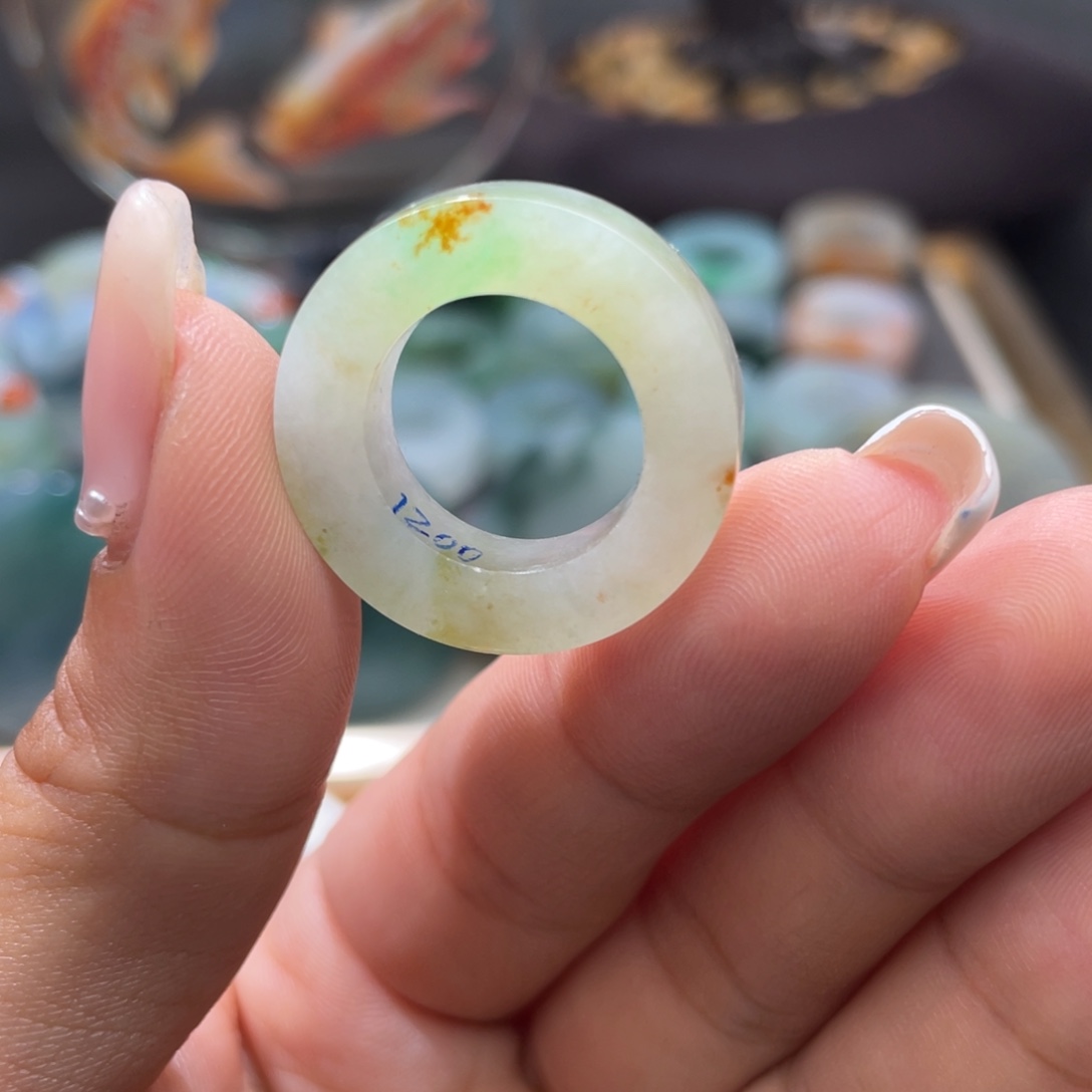 定制翡翠未镶嵌天然翡翠10-18圈