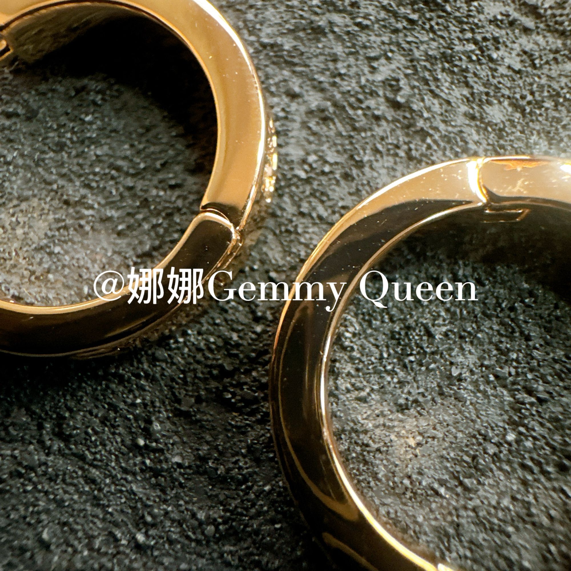 铜合金合成锆石耳饰 娜娜GemmyQueen耳环GQ09391