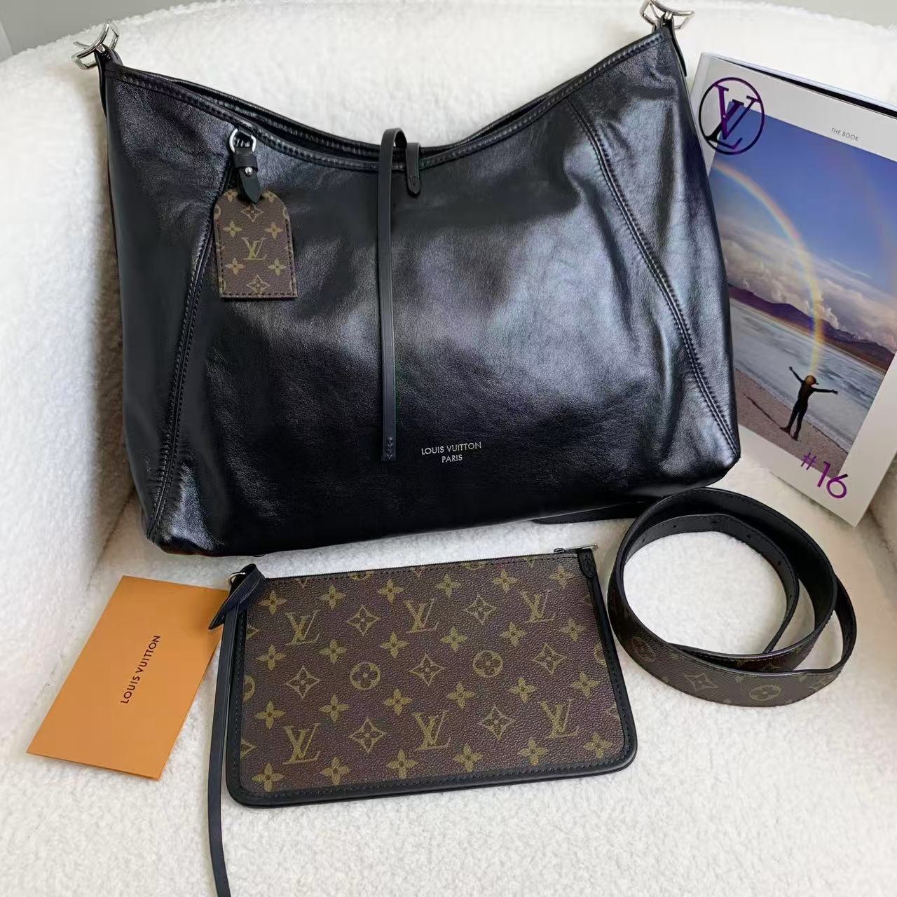 99新 LouisVuitton/路易威登 壹臻/carryall中号包 芯片 69851368