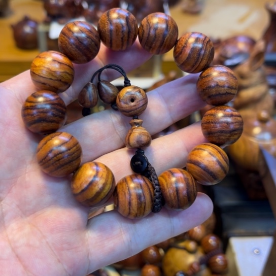 黄花梨/降香黄檀手串/手链黄花梨