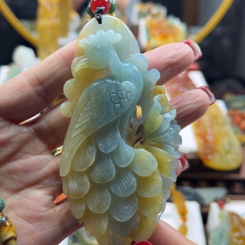 岫玉挂件未镶嵌挂件