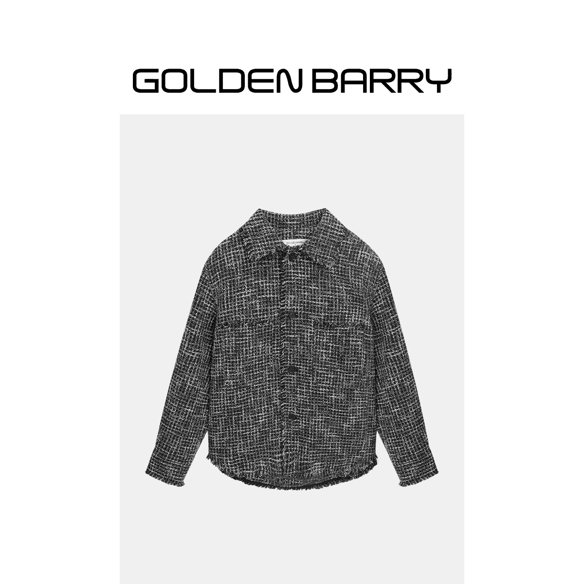 GOLDENBARRY|171009香风翻领棉服