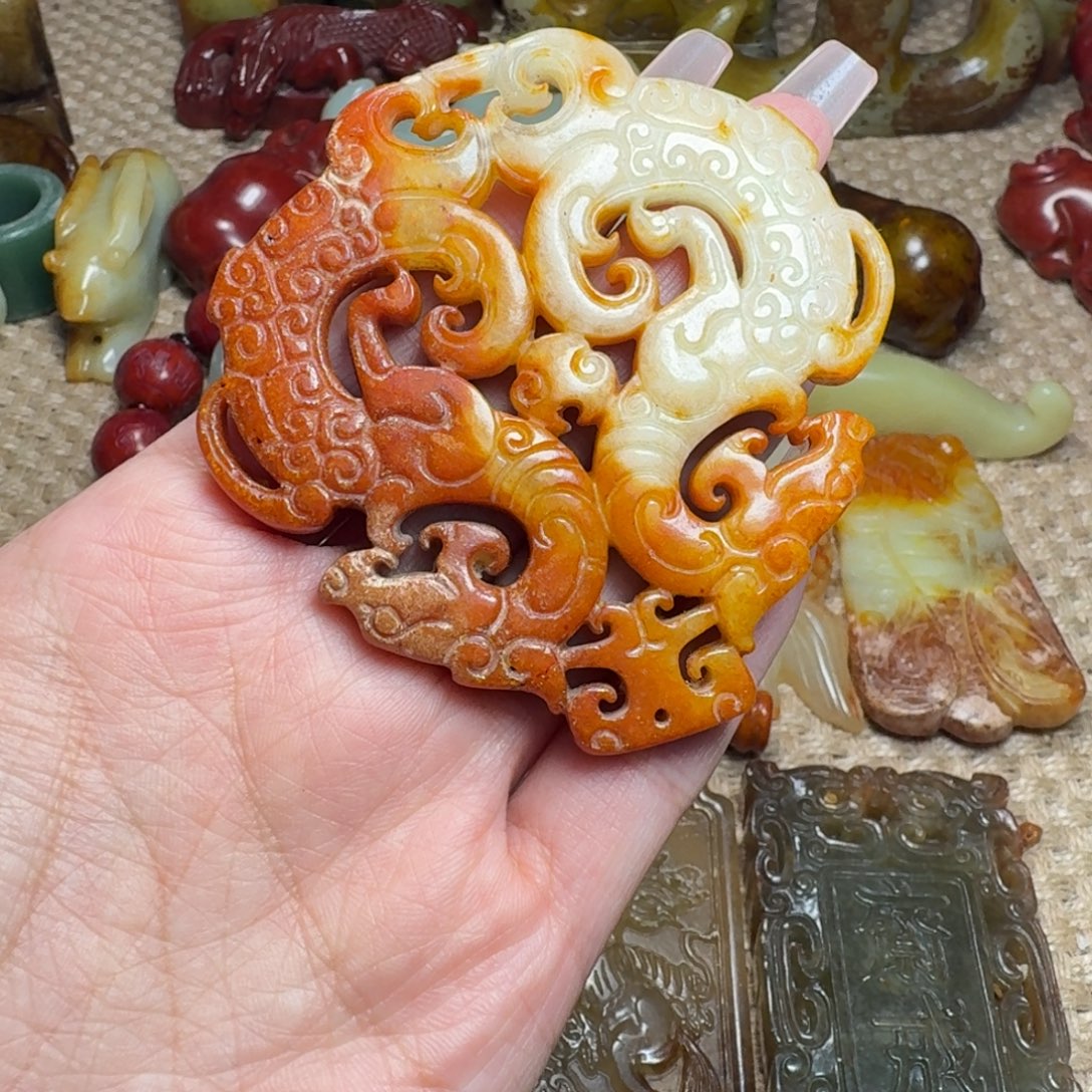 吊坠白玉菩提挂件