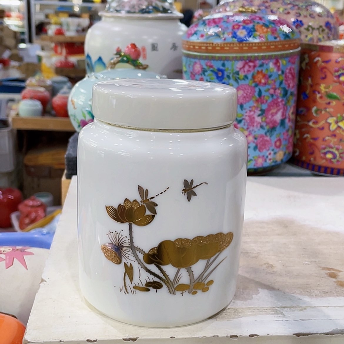 【闪购商品】罐陶瓷茶叶罐密封罐