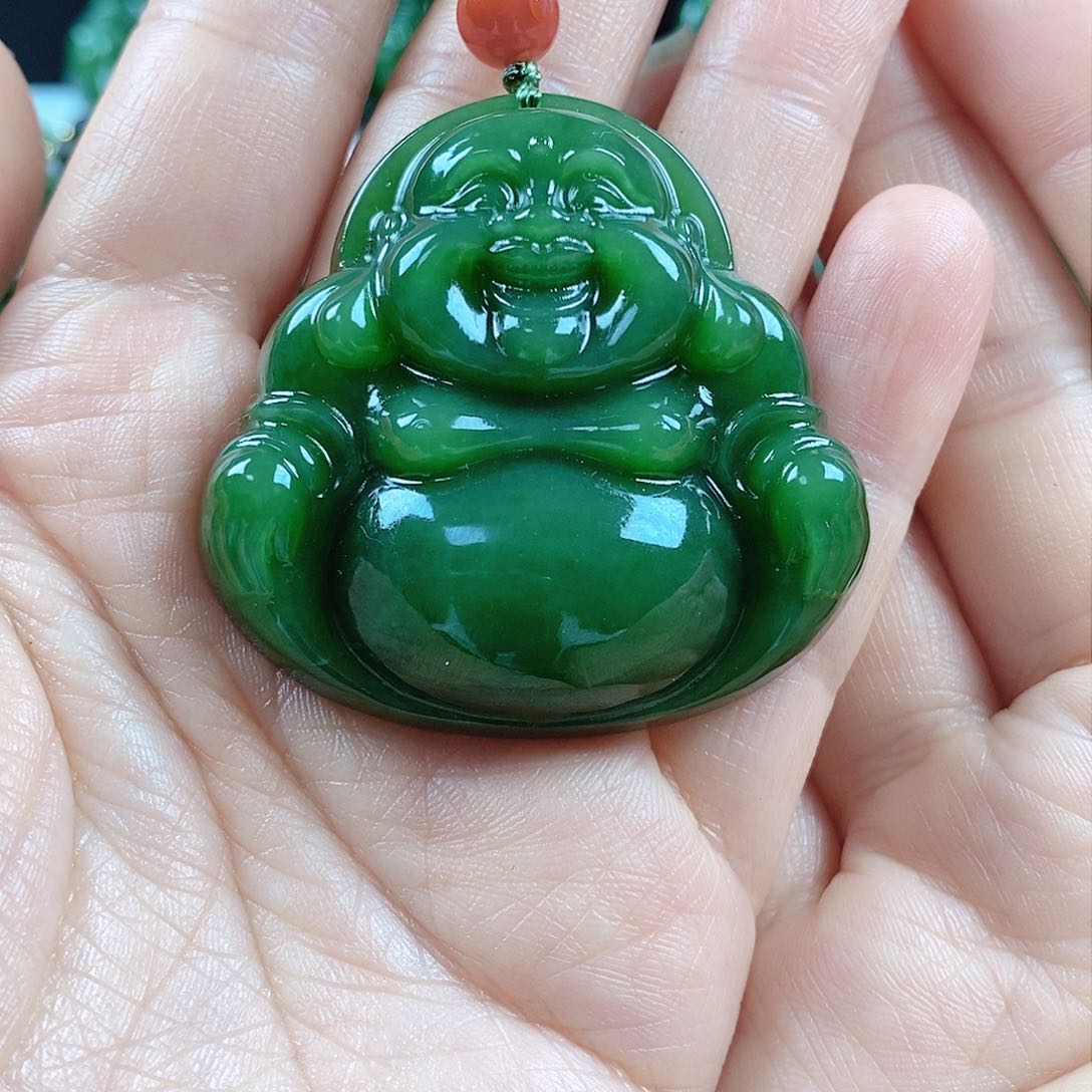 和田玉未镶嵌项链岁****_