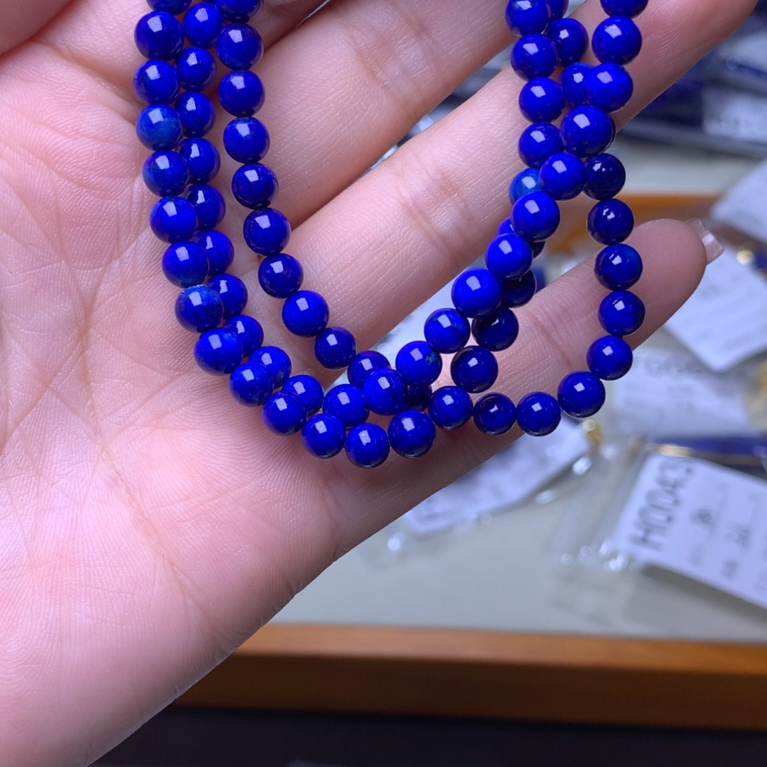 青金石手链未镶嵌大*B0161