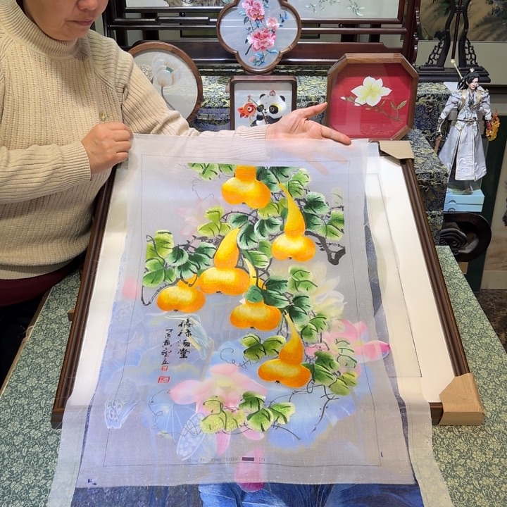 刺绣手工苏绣工艺