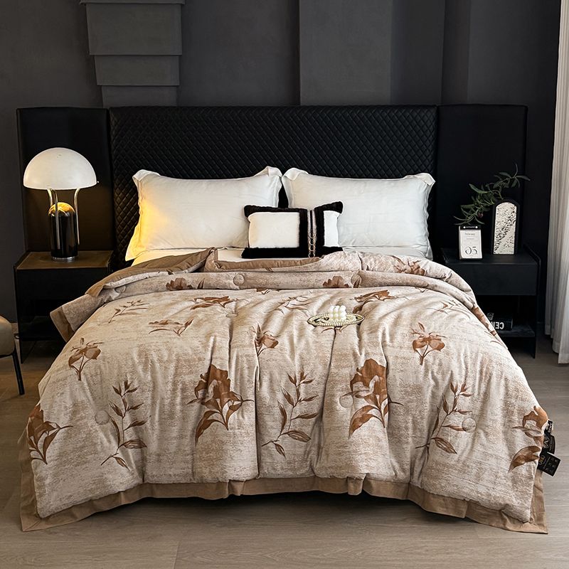 【冬被-玉兰卿-棕-】*高奢云感抗菌被