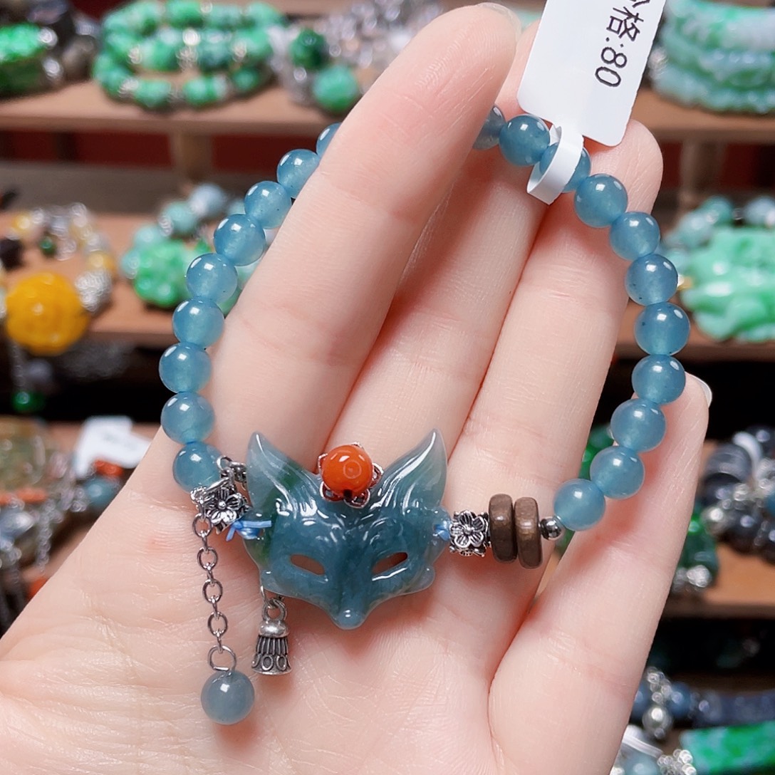 未镶嵌手链翡翠饰品