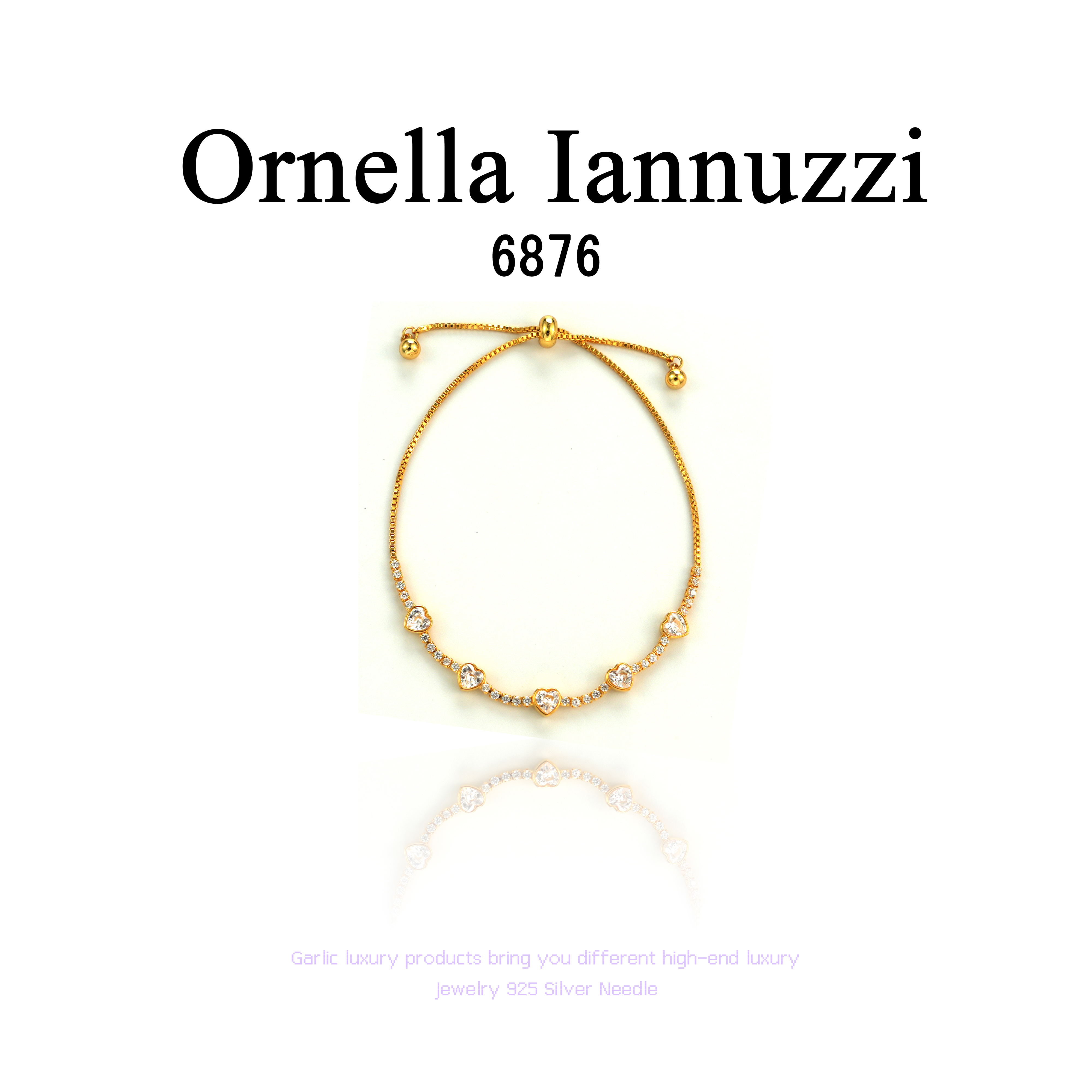 铜合金手链 Ornella Iannuzzi手链~6876