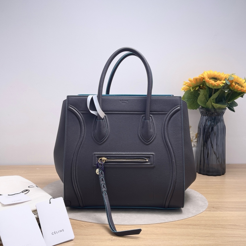 95新 Celine/思琳 【九筒奢品】笑脸/单肩包/0662