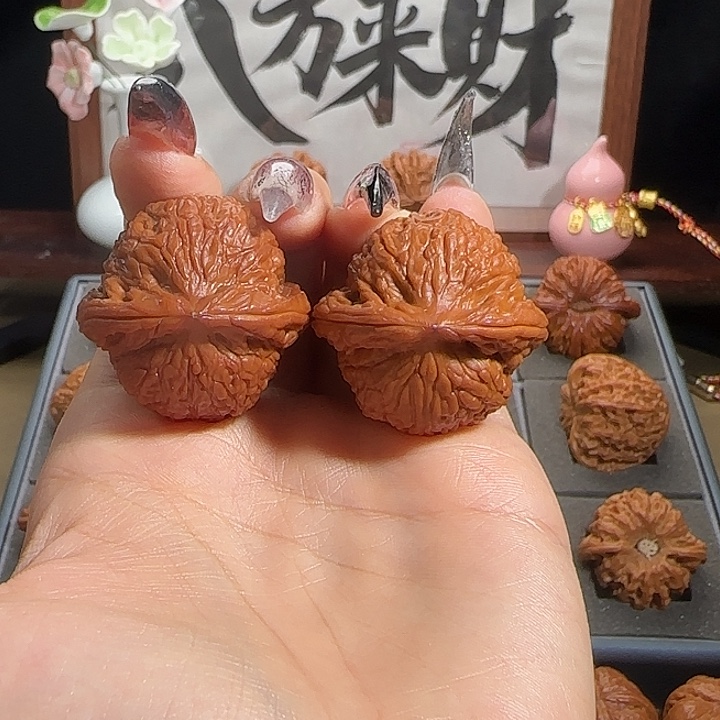 文玩核桃吊坠平底锅