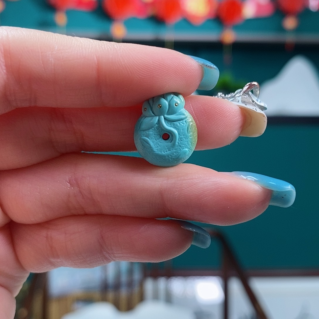 绿松石珠宝奇石未镶嵌