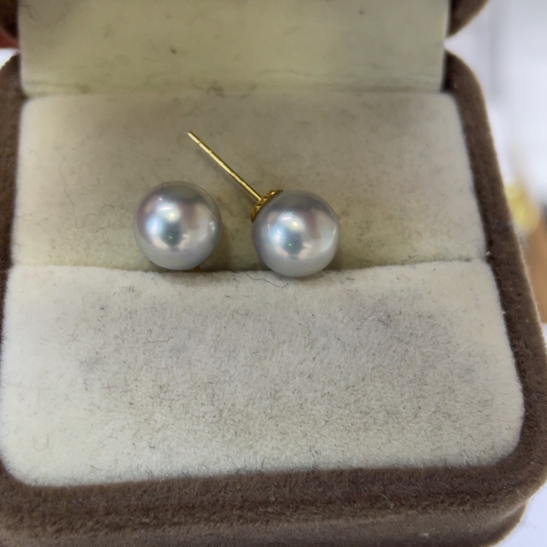 未镶嵌耳饰海水珍珠