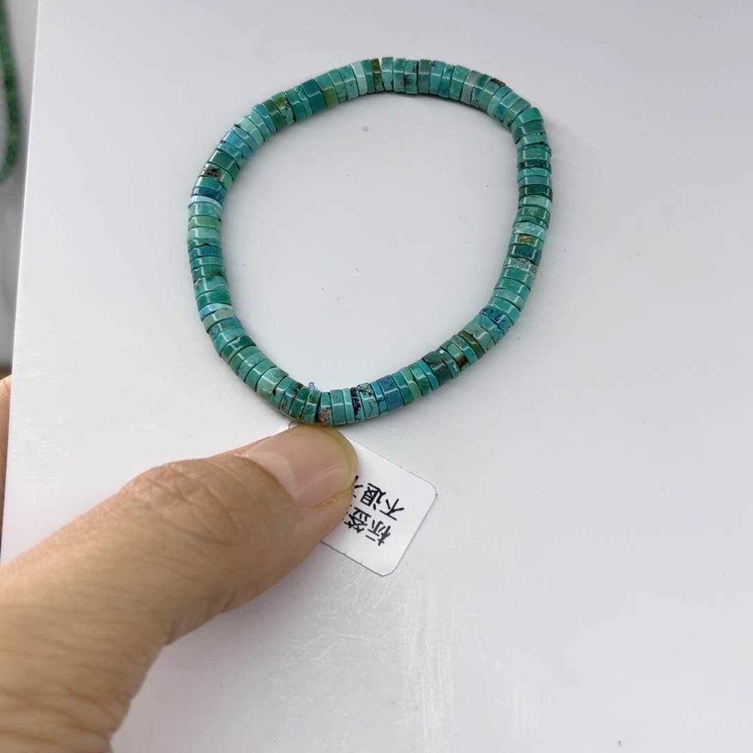 绿松石未镶嵌手链