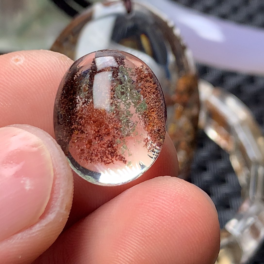 水晶颈饰未镶嵌自**主