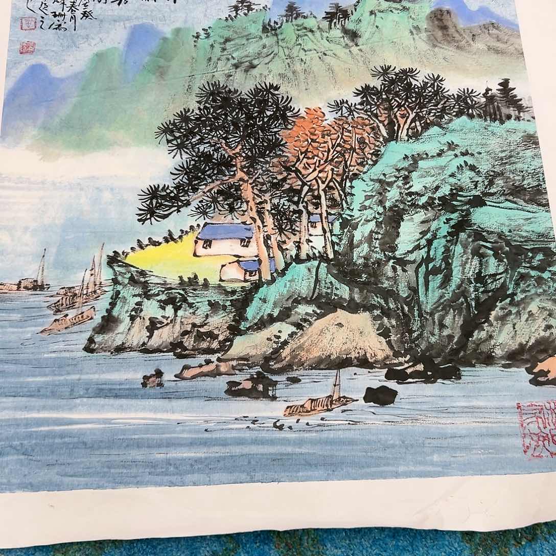 国画苏珊展览原作