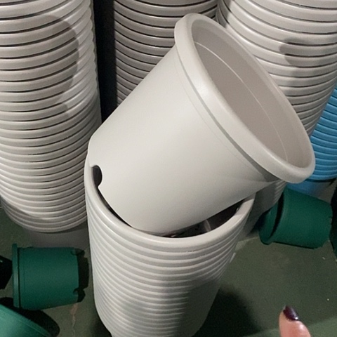 树脂四季4号微瑕灰白无托8个