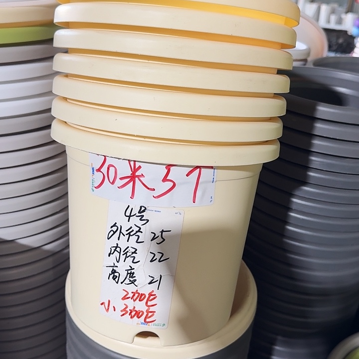 微瑕4#米黄8个无托