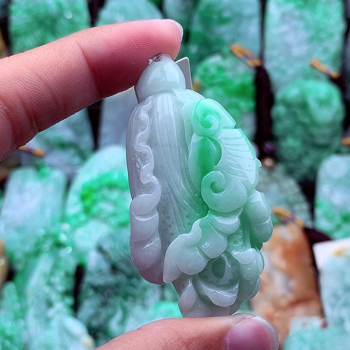 翡翠吊坠(不含链)未镶嵌