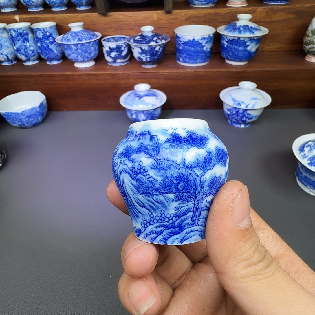 泥塑盖置手工手绘