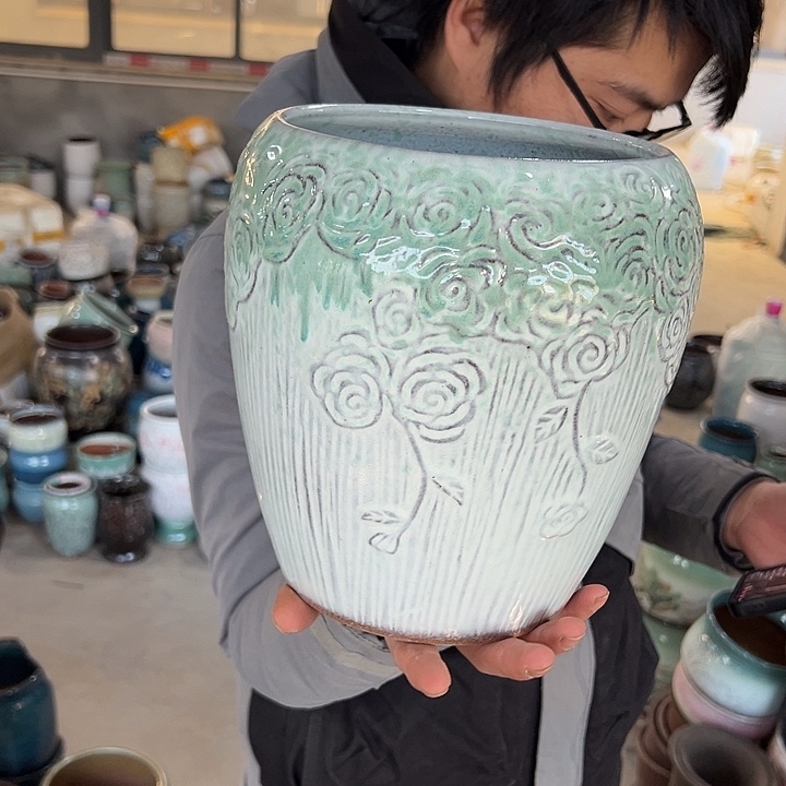 微瑕盐随机啦啦花盆