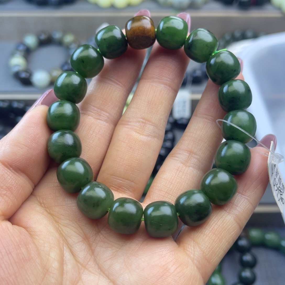 和田玉手链未镶嵌