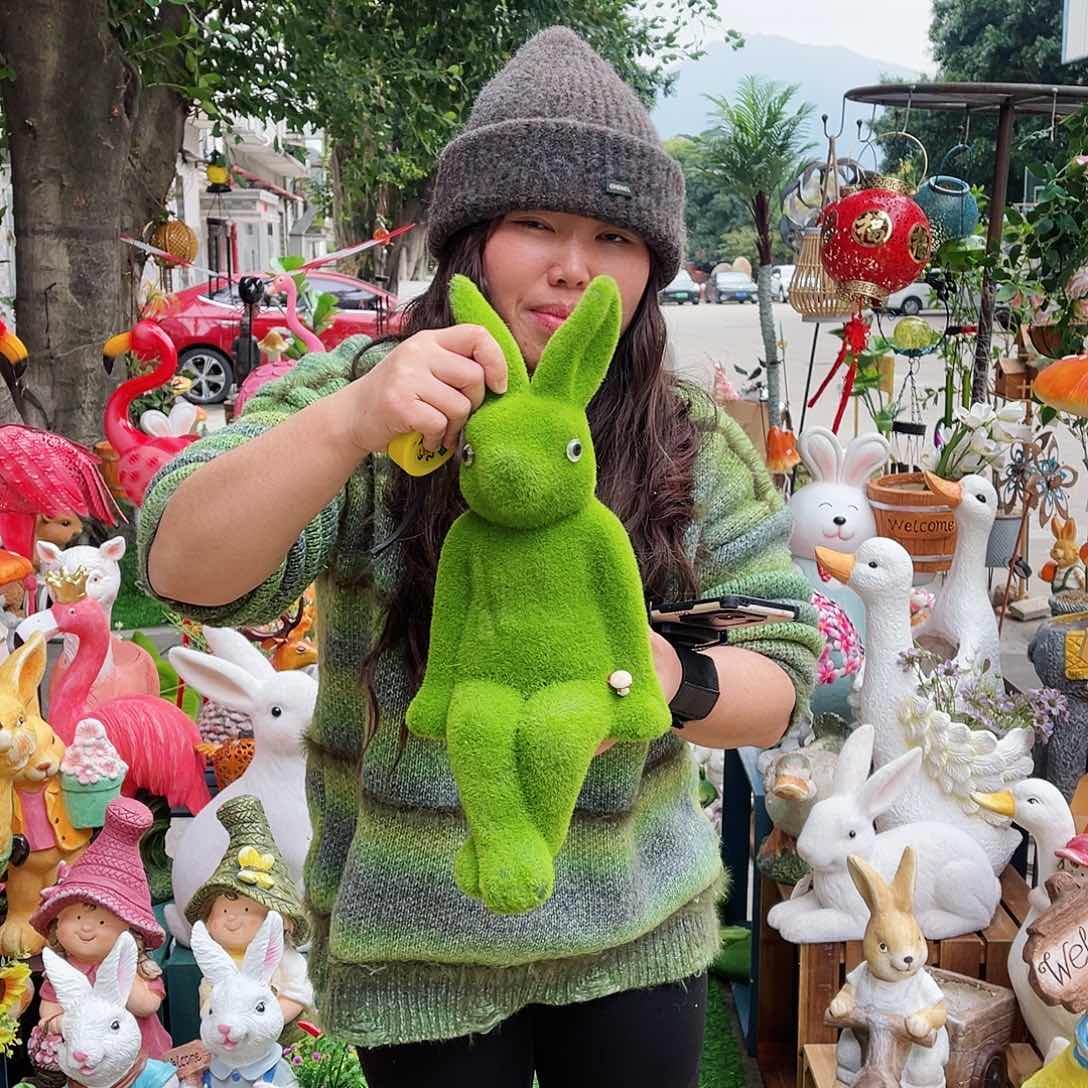 【闪购商品】无铅玻璃花园摆件&000&