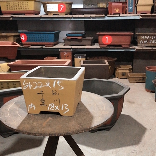 紫砂紫砂花盆包邮