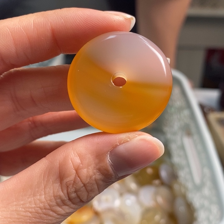 玛瑙/玉髓吊坠(不含链)未镶嵌