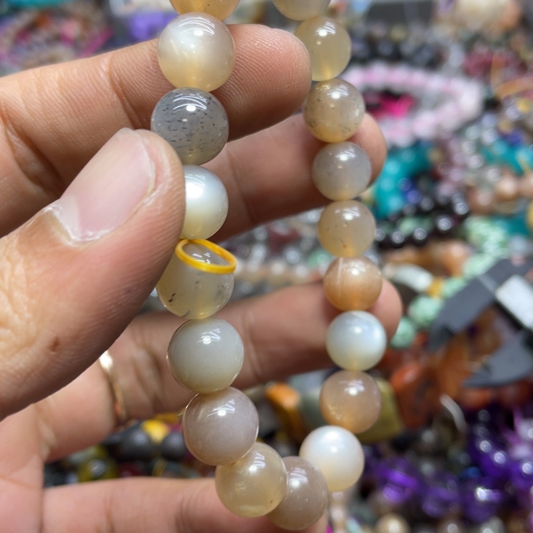 紫晶颈饰银S800镀金镶嵌