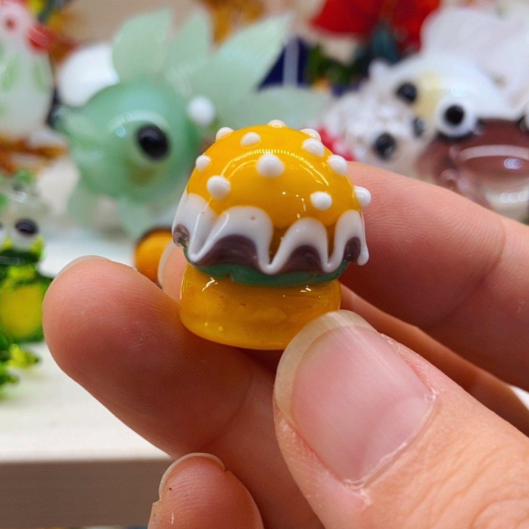 琉璃手工艺品汉堡