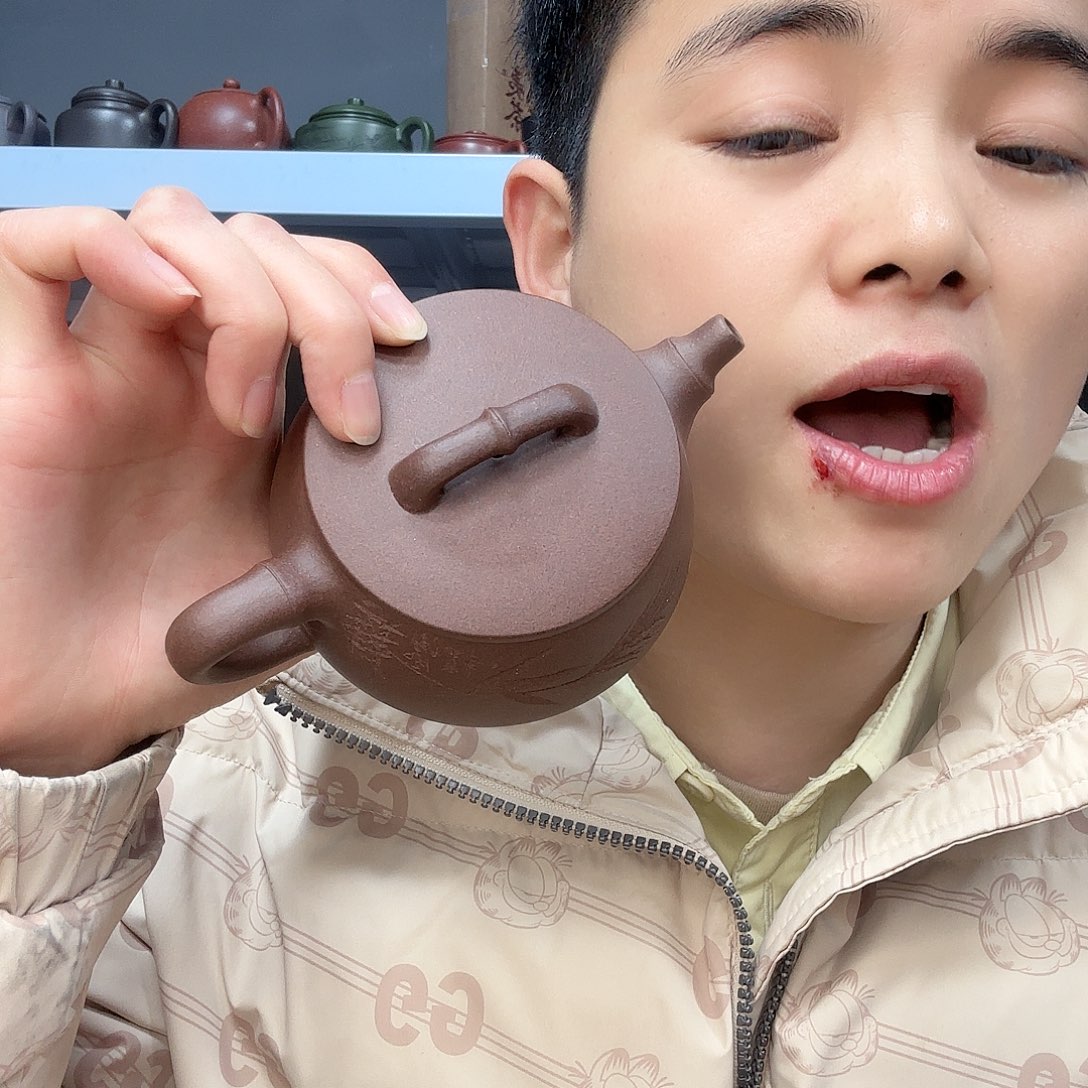 紫砂茶壶民间手艺人全手工制作