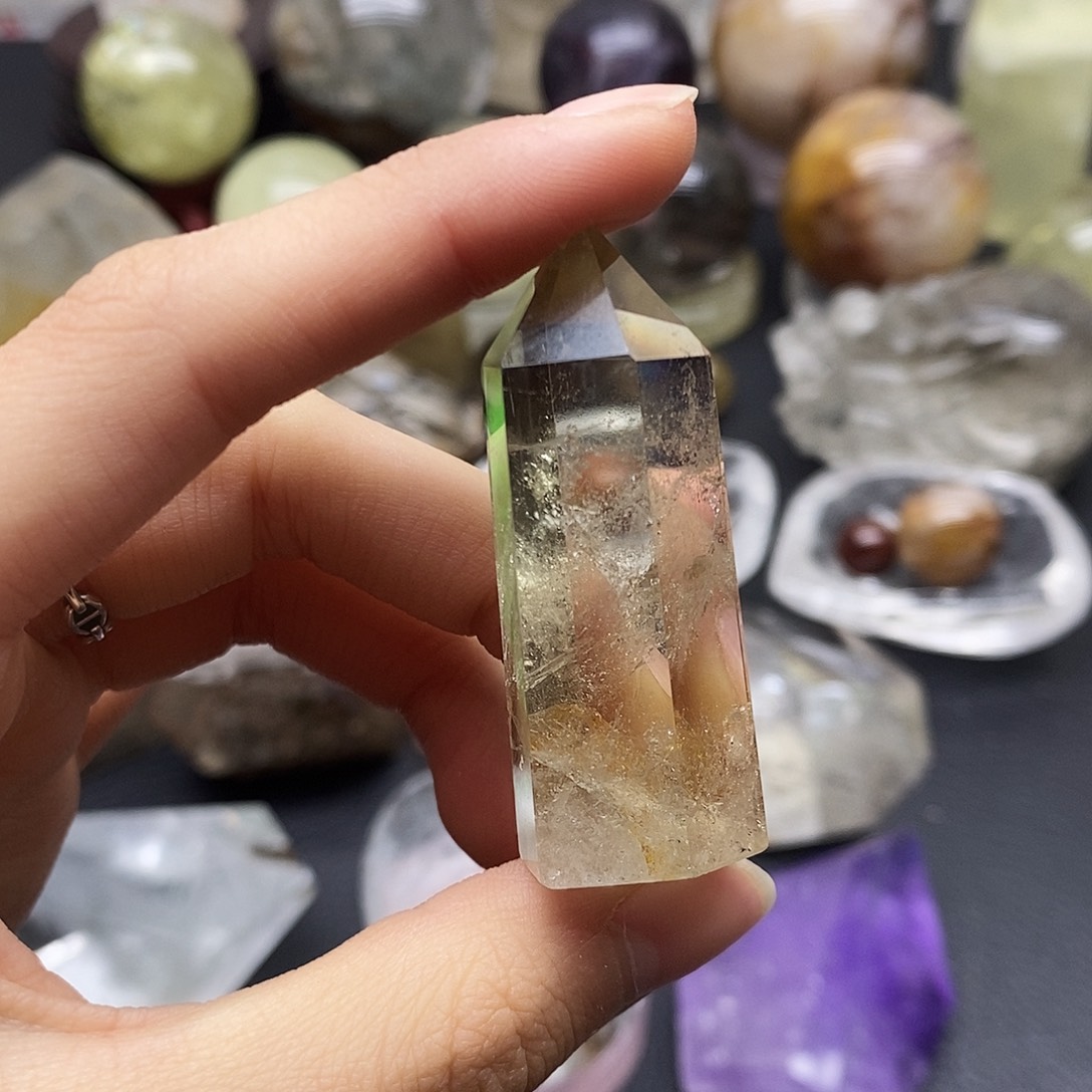 珠宝半成品未镶嵌水晶75水晶石