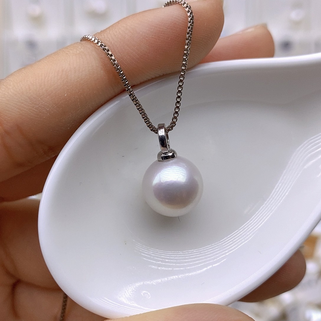 淡水珍珠未镶嵌吊坠(赠链)