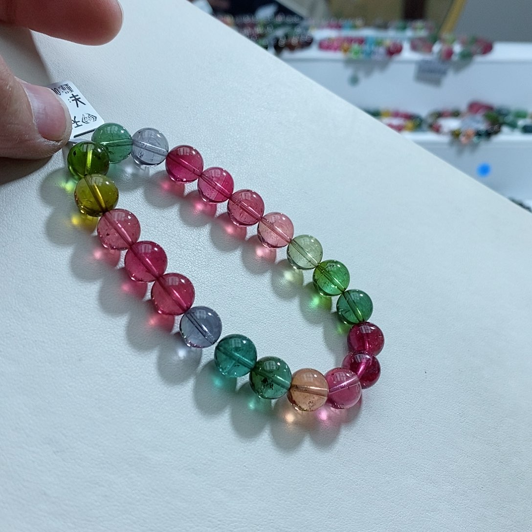 碧玺手链未镶嵌手链