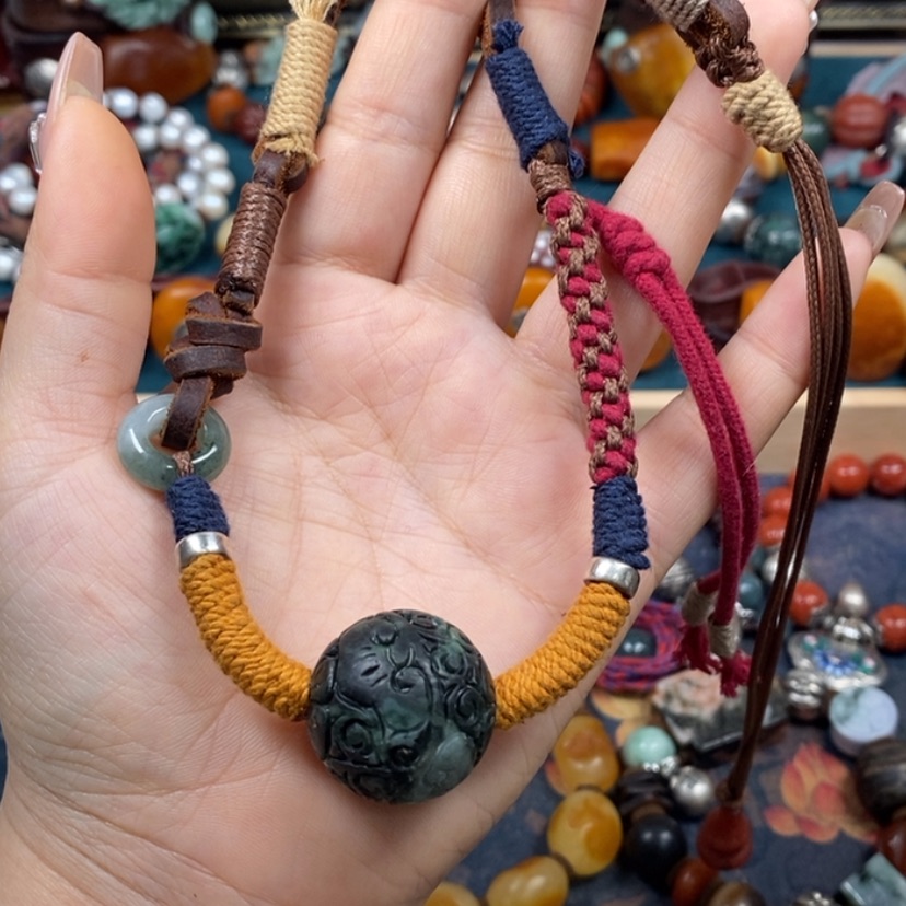 【闪购商品】翡翠颈饰未镶嵌项链