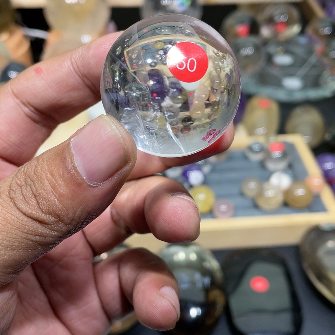 水晶未镶嵌珠宝半成品