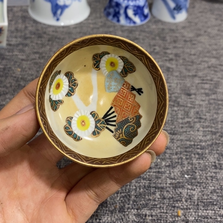 紫砂茶杯非常漂亮好看的碗