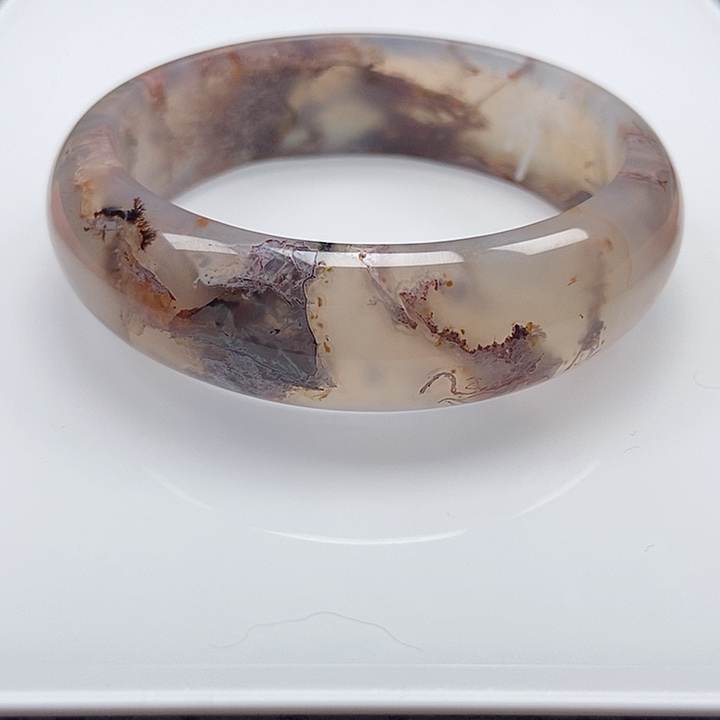 手镯玛瑙/玉髓未镶嵌蝶*