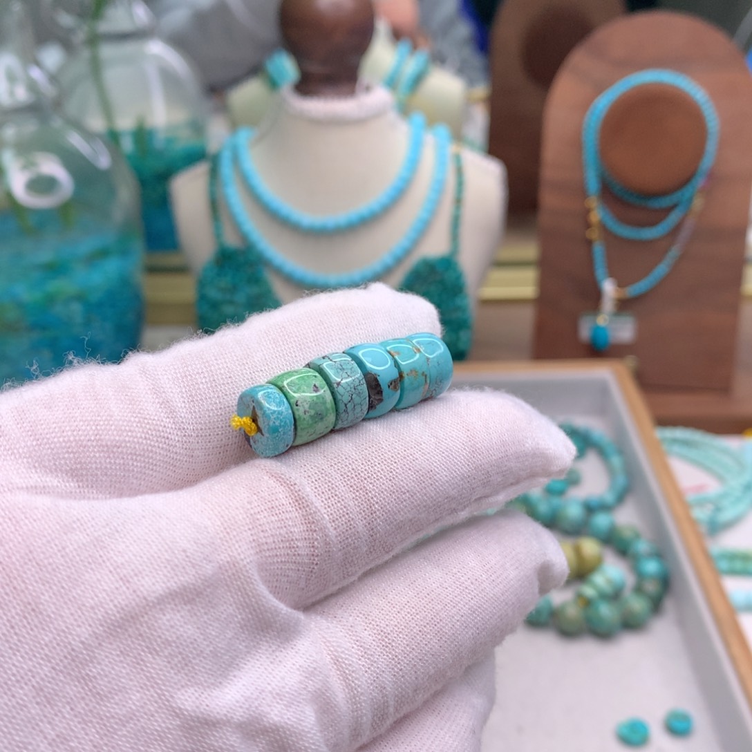 绿松石未镶嵌配饰