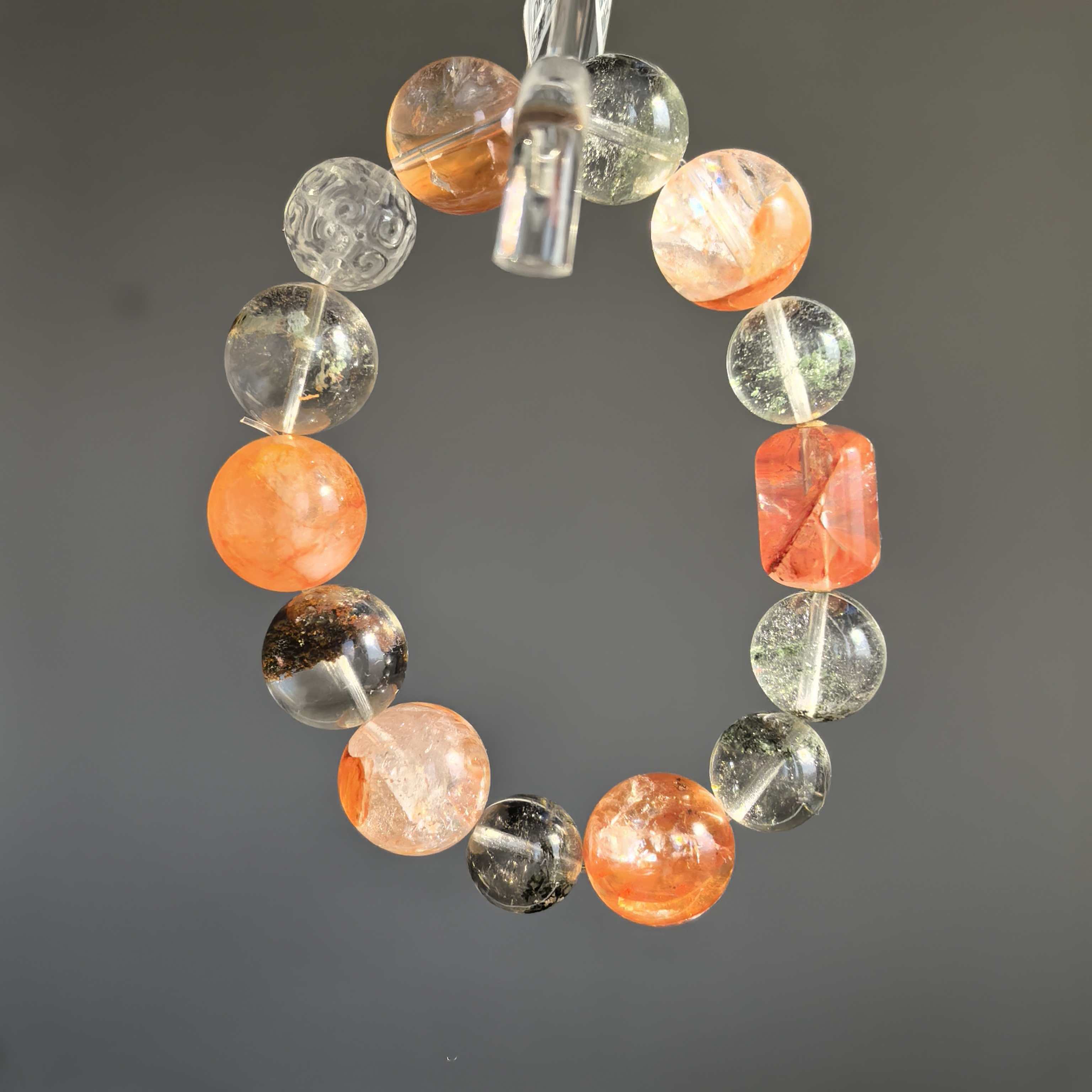 点小黄车序号主播过款1号车下单原创设计水晶手串