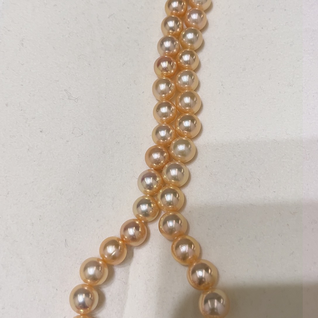 淡水珍珠颈饰银S925镶嵌